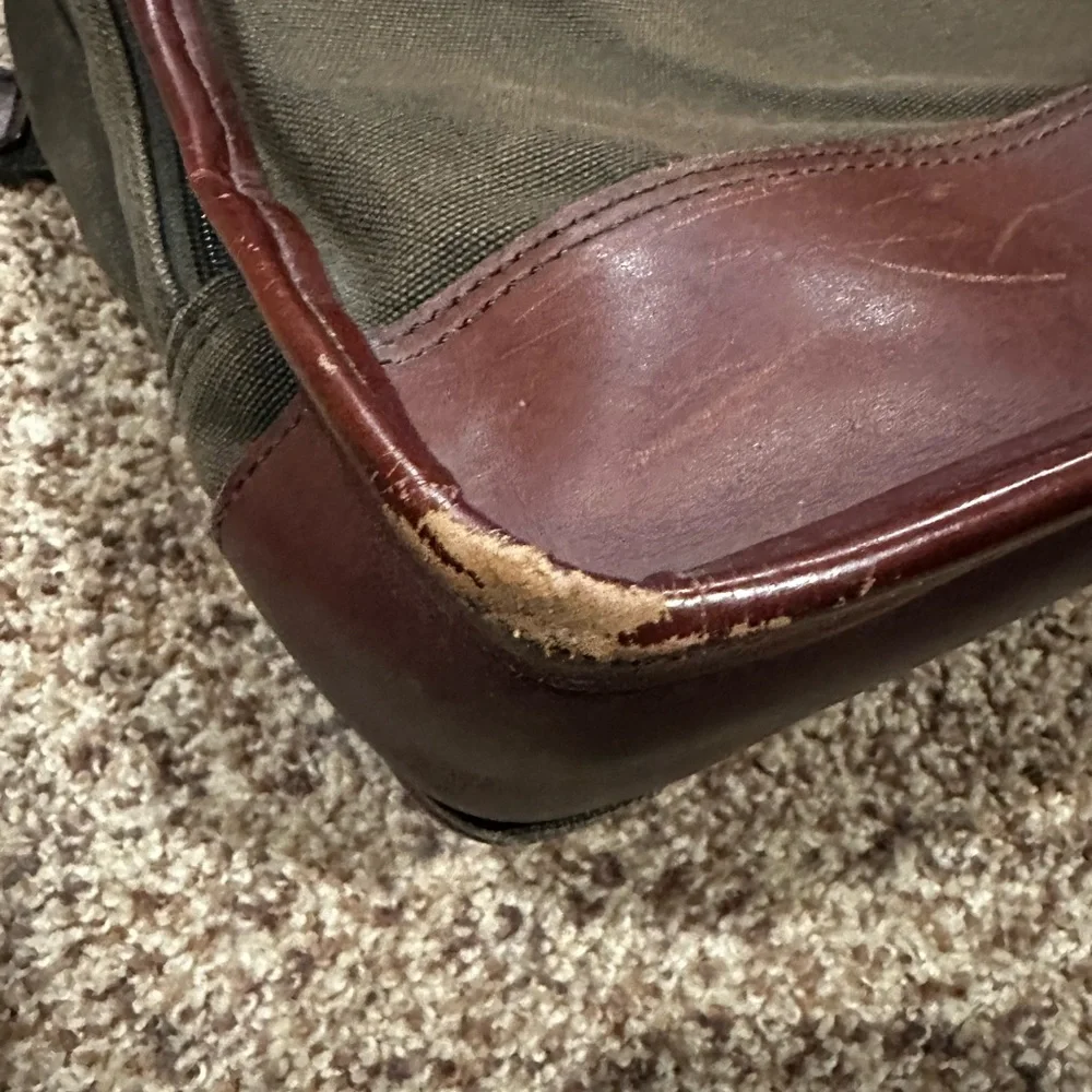 Orvis Brown and Green Battenkill Messenger Bag